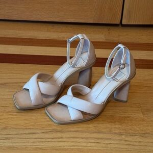 Dolce Vita Leather Heeled Sandals